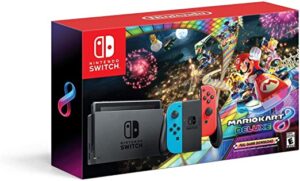 Nintendo Switch neon-rot/neon-blau (nueva edición) + Mario Kart 8: Deluxe