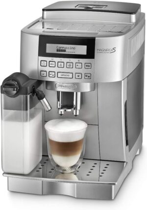 Cafetera Automática Delonghi Magnifica ECAM22.360S - 1450W, 15 Bar., Molinillo, Espumador