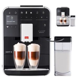 Cafetera Automática Melitta Barista T Smart F830-102 - 1450W, 1.8L, 18 Recetas, 15B, Depósito Leche