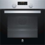 Horno Balay 3HB2030X0 - A, 66L, Control Comfort, 7 Funciones, Display Táctil, Ventilador, Inox Negro
