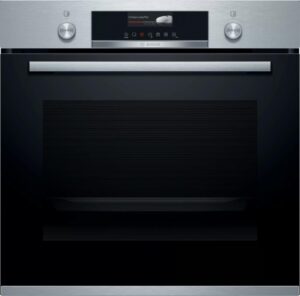 Horno Pirolítico Bosch HBG579BS0 - Clase A, 60cm, 71L, 13 Funciones, 40 Recetas Gourmet, Inox