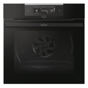 Horno Haier HWO60SM2F3BH - Clase A+, 70L, 11 Funciones, Limpieza Aqualisis, Wifi, Negro
