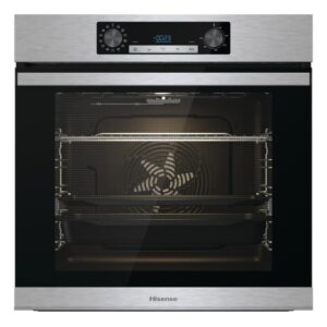 Horno Hisense BSA65226AX - Clase A, 77L, AutoLimpieza Vapor, Guías Telescópicas, Multifunción