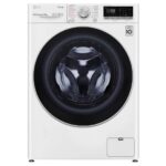 Lavasecadora LG F4DV5010SMW - Clase B/E, Lava 10kg/Seca 7kg, Inverter, Vapor, 1400r, TurboWash