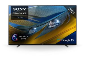 TV 55" OLED Sony XR-55A80J Bravia - UHD 4K, Android TV, Dolby Vision/Atmos, Acoustic Surface 30W