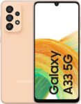 Samsung Galaxy A33 Orange 6.4"   5g   128GB Rom  6GB Ram  48+8+5+2mpx  13mpx  Dual Sim  5000 Mah