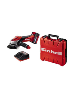 Amoladora Angular 18V 115mm con batería 3Ah y maletín Einhell TE-AG 18/115 Li Kit