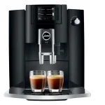 Cafetera superautomática - Jura E6 Piano Black, 1450 W, 15 bar, 1.9 l, 0.28 kg, 2 Tazas, Negro